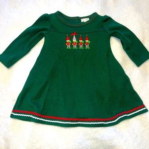 Le Top toddler dress, Christmas, size 18 months